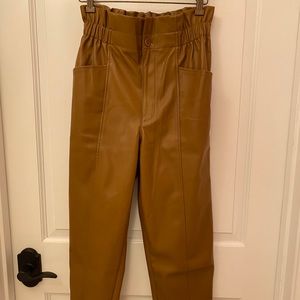 Madewell Leather Pants